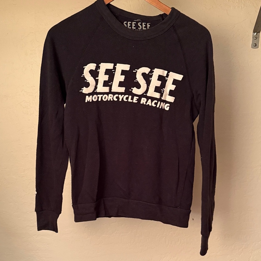 Black Women’s See See Moto Racing Sweatshirt